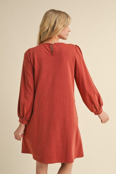 Flower Power Dress-Masala