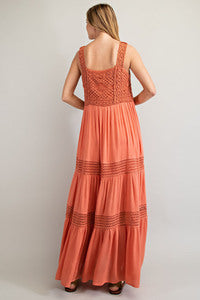 Dreaming of You Maxi Dress (Coral)