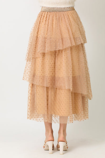 La Estrella Layered Tulle Skirt