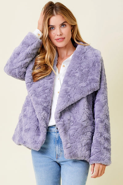Purple Faux Fur