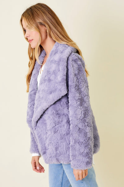 Purple Faux Fur